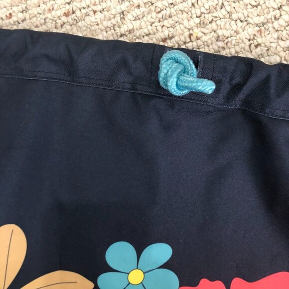 NWT Vera Bradley Happy Snails Lined Laundry Bag with Adjustable Shoulder Strap - Picture 3 of 9